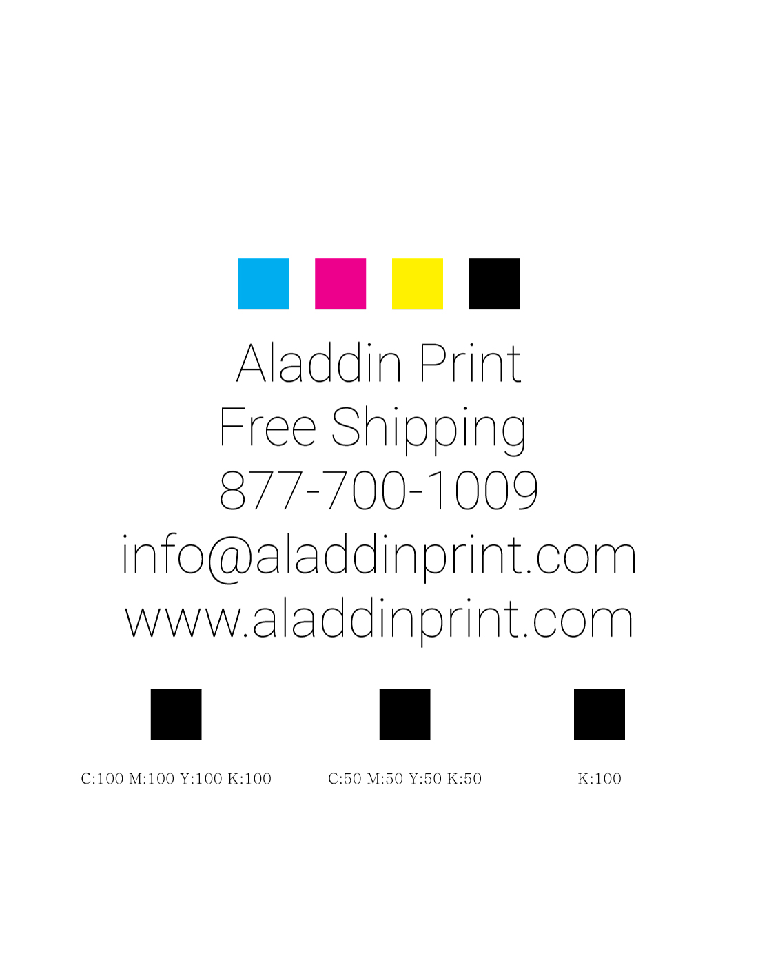 printed by Aladdin Print